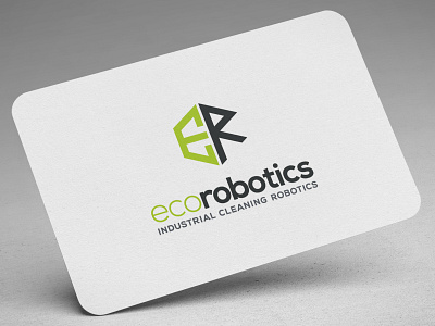 ecoROBOTICS Industrial Cleaning Robotics Logo Design adobe illustrator cc cleaning creativity design eco eco logo elegant er logo design graphic design illustrator industrial industrial logo letter er logo logo logo design robot robot logo robotics tayyab tanveer vector