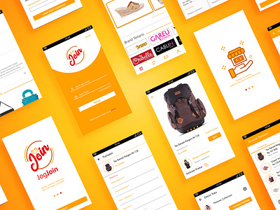 online shop App adobe xd branding design illustration ui uidesign ux