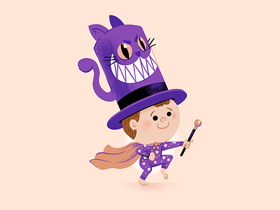 George and the Mystery Hat character design childrens childrens book cute illustration kid lit minimal