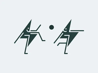 Lightning Bolts bolt football illustration lightning bolt play run speed