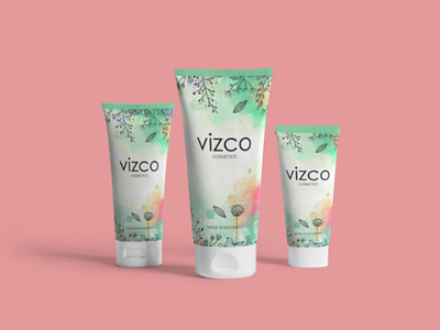 Vizco logo packaging poster ui ux website