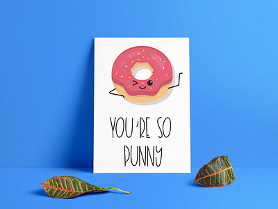 Punny Quotables! blue colourful etsy etsy shop etsyseller new print pun punny