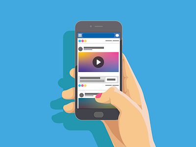 FB app design flat graphic design icon illustration ui ux vector web