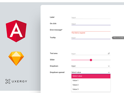 Designsystems at work angular bootstrap design system sketch ui ux