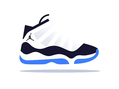 Jordan 11 Retro GS air jordan basketball fashion footwear illustration jordan jordan 11 jumpman retro shoe sneaker
