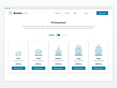 Bulletn Pricing Plans blue brand bulletn illustration line pricing pricing page pricing plan pricing plans