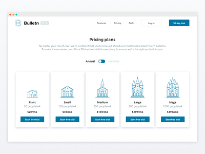 Bulletn Pricing Plans blue brand bulletn illustration line pricing pricing page pricing plan pricing plans