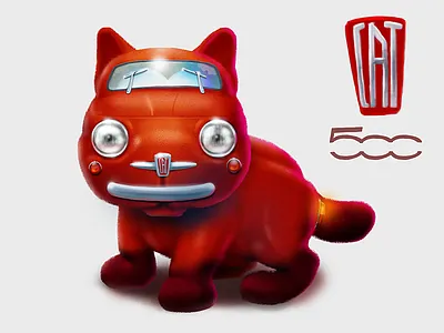Cat 500 character character concept concept icoeye illustration