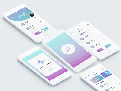 Exploration Music Apps apps ios kit mobile music album music app ui