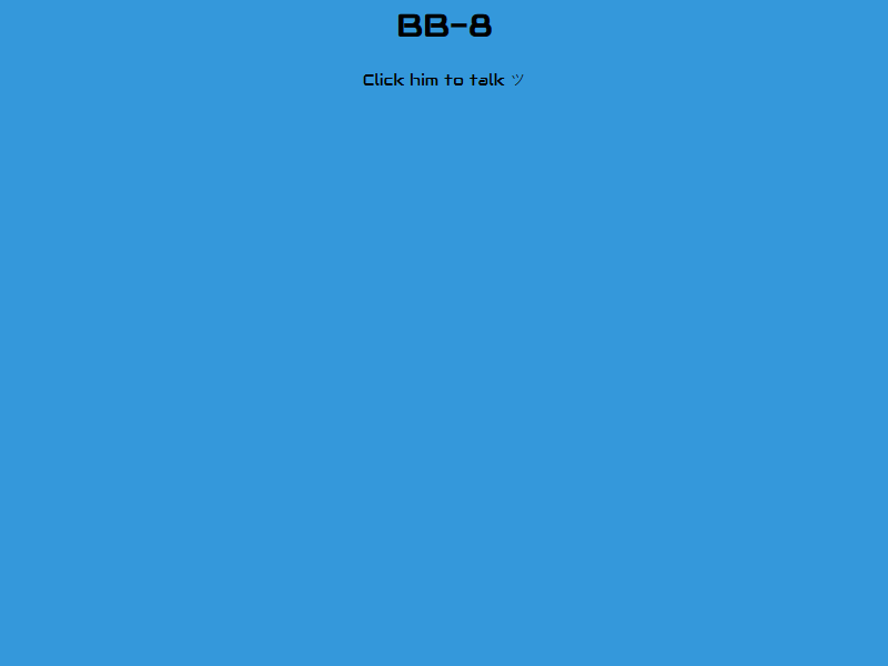CSS B8-8 bb8 droid illustration robot starwars