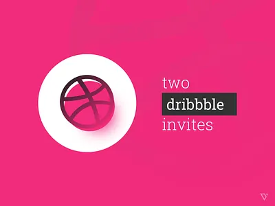 2 Dribbble Invites