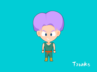 Dragonball Z - Trunks cartoon dragonballz illustrator trunks