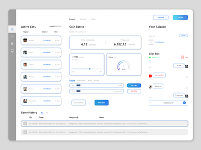 UI Exercise desing display inteface ui ux
