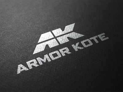 Armor Kote - Logotype Design ak logodesign bold lines clean logo cleverlogo flat 2d geometric grey logotype logo design concept minimal icon monogram letter mark road bike smart logomark symbol designer