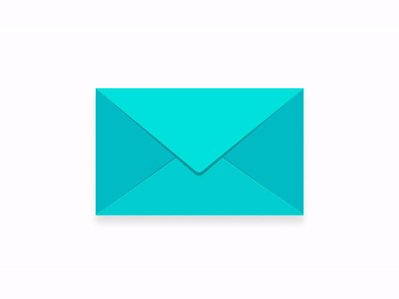 Invitation Delivered! animation envelope framer invite