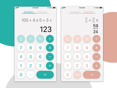 Daily UI 004 Calculator calculator dailyi100 dailyui 004