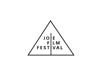 Joie Film Festival - Film Festival Logo adobe flat illustration illustrator logo challenge logo design vector