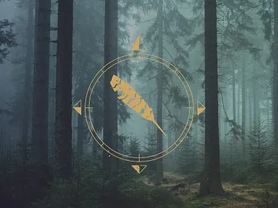 Sagamore Summit 2019 Alt Version appalachian branding compass conference hiking illustrator logo nature outdoors