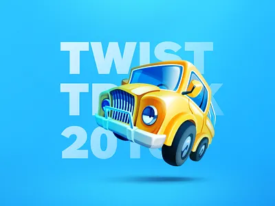 Twist auto car game icon jump race racing taxi traffic truck twist uber