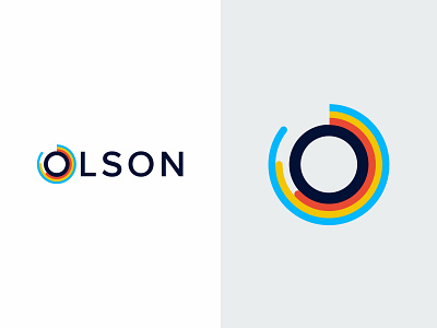 Olson Institute Logo Concept 01 chart consultant data data analytics donut chart logo olson pie chart