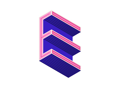 36days of type "E" 36 days of type digital art graphic design illustration lettering typography vector