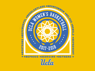 UCLA Women's Basketball Shirt #2 basketball bruins la shirt ucla