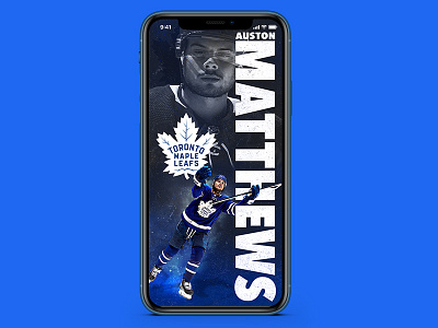 Auston Matthews Wallpaper affinity affinity photo affinityphoto auston matthews design hockey ipad leafs nhl sports sports design toronto wallpaper