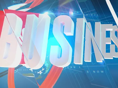 Business 3d ae after affects blue c4d displacement form glass glow mograph nodes orange plexus