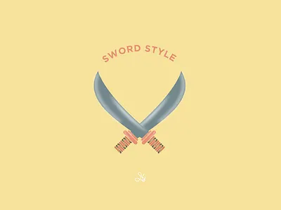 Sword Style Logo art branding colorful design company design design art fresh colors fresh design graphic design illustrator industrial design logo logo art logodesign minimalist shop sword unique design vector
