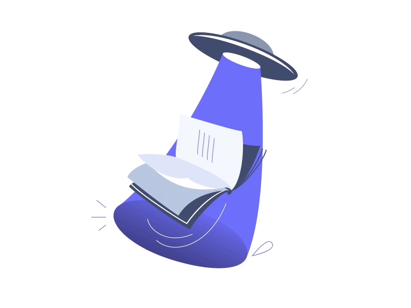 404: Page not found (UFO) 404 book error illustration procreate ufo