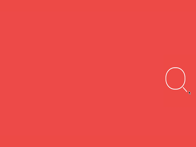 Search Bar Concept animation css flat design greensock html ui vector