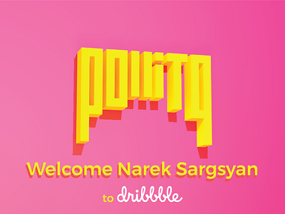 Welcome animation app art cartoon debut design digital face flat illustration logo paint pink pollitq render shot typography ui vector web