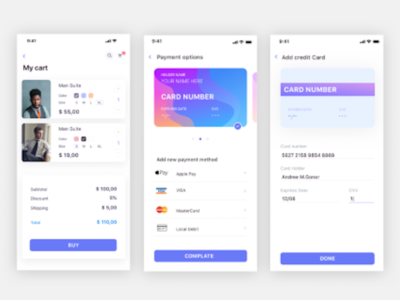 Checkout Flow - E-commerce app checkout checkout form payment shopping shopping app