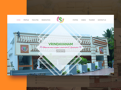 Vrindavanam auditorium design ui we design