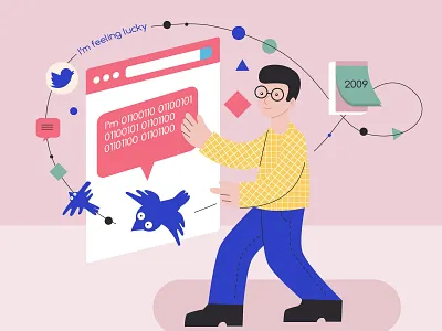 Twitter icon illustration vector