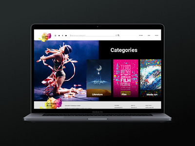 UI Explore categories design ui ux web