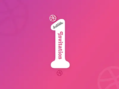 1 Dribbble Invite Giveaway! dribbble dribbble invite dribbble invite giveaway giveaway