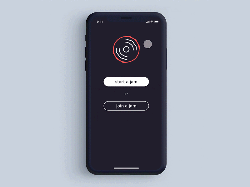JamCast Live! adobe xd animation auto animate graphic design madewithadobexd ui ui ux ui design