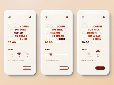 Daily Ui #7 - Settings app branding coffee daily challange design digital settings sketch typography ui uipractice ux vector web