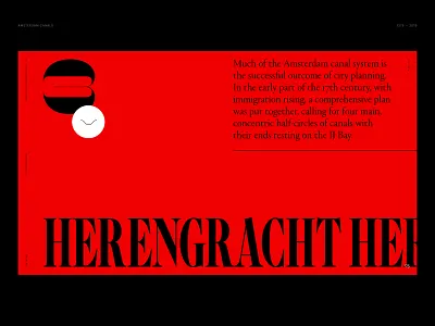 Canals Site - 0.2 editorial interactive interface ui website