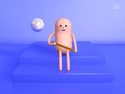 Mi Finger 07 c4d 设计