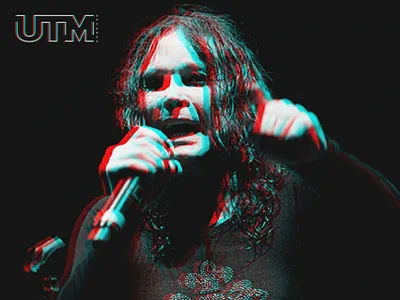 UTM records. Cтудия звукозаписи брендинг дизайн иллюстрация логотип