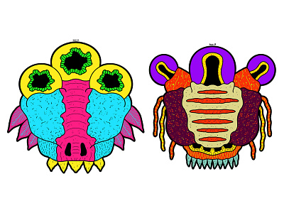 Aliens #5 alien art artwork colour colourful colours design digital digital illustration digitalart draw drawing illustrate illustration illustrator pattern patterns symmetry work