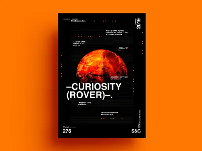 Curiosity Rover. curiosityrover exploration mars nasa planet poster posterdesign science space space art space exploration