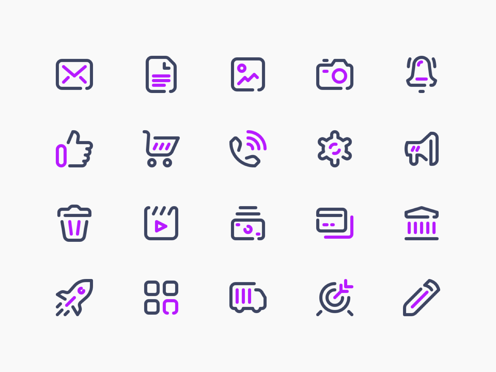 Example of Icons Design