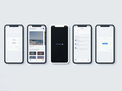Airlyft app design icon ui ux web