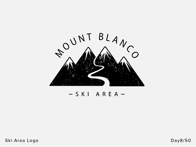 Mount Blanco - Day 8 - Daiy Logo Challenge brandidentity branding brandlogo brandmark design flat graphicdesign icon identity illustration logo logodesign logomark logos logotype mark minimal monogram typography vector