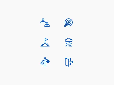 Work icons icons ui ux