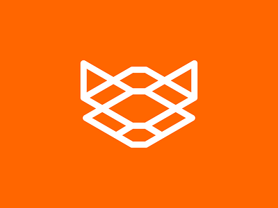 Fox Grid animal brand brand and identity branding design forsale fox logo modern sale tech tecnology