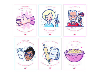 Bake Off Valentines great british bake off illustration netflix valentines